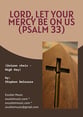Lord, Let Your Mercy Be On Us Unison choral sheet music cover